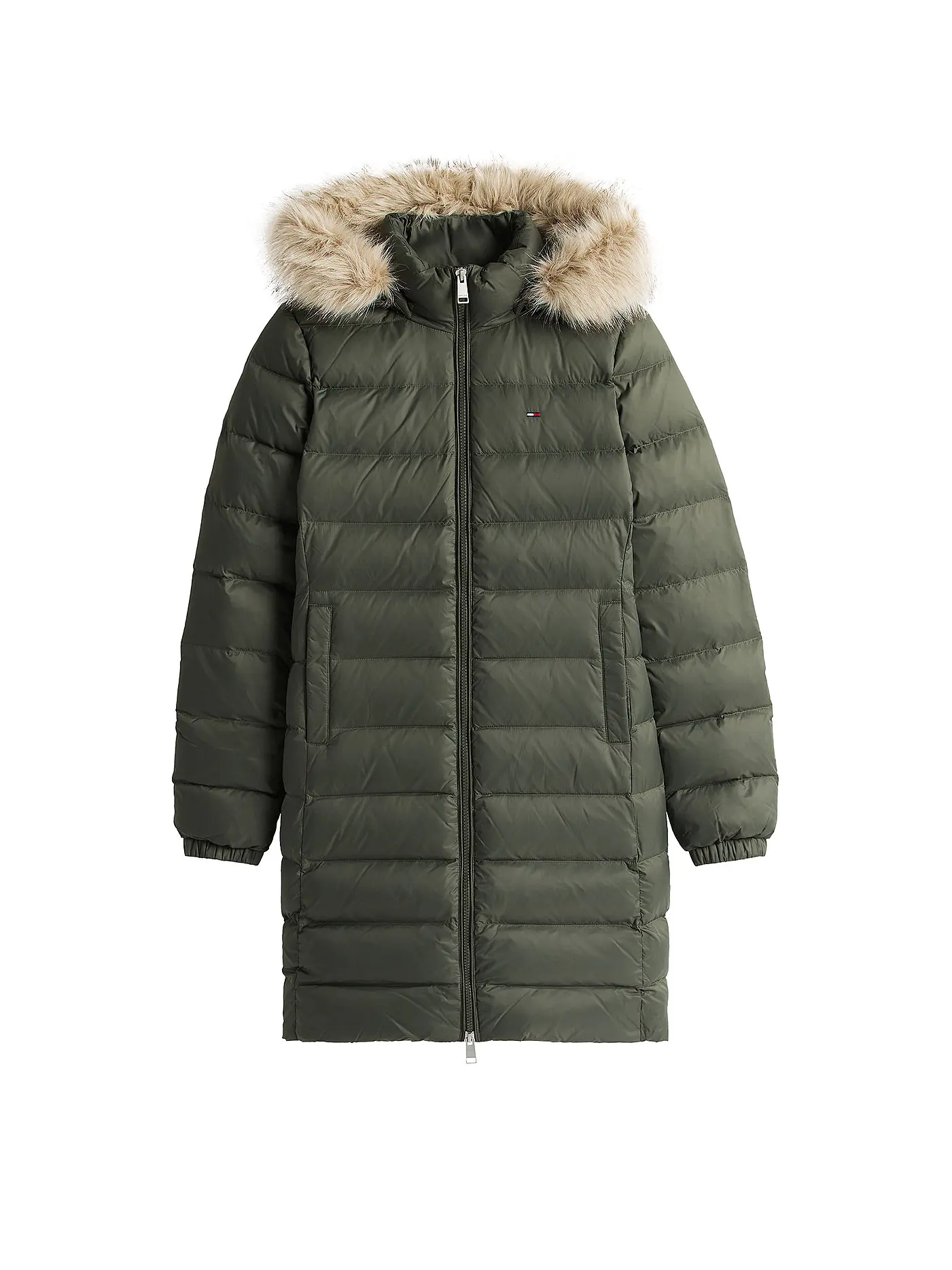 TOMMY JEANS | Daunenmantel | olive